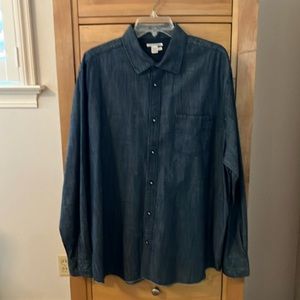 Carbon 2 Cobalt denim shirt XL